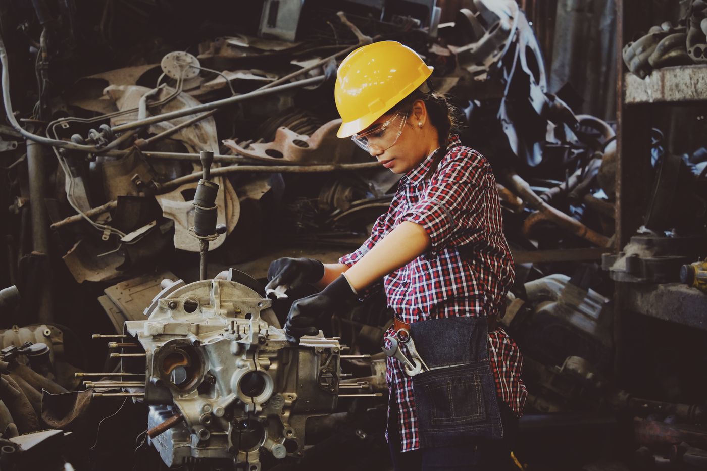 Industrial plant floor of the kind that hires plant operators from India for UAE sites